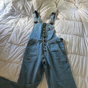 Grapevines vintage overalls. A little worn that what makes them even more unique